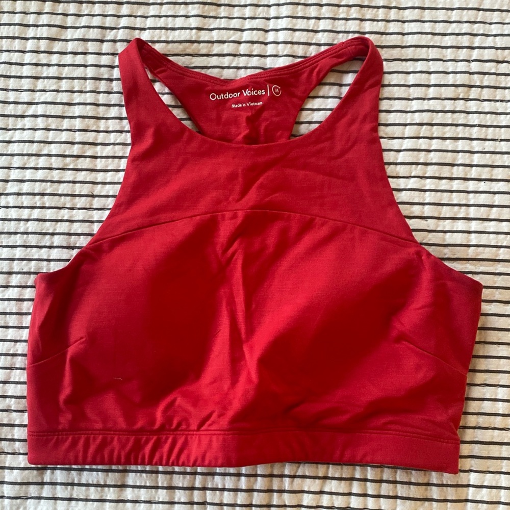 Outdoor voices long line bra